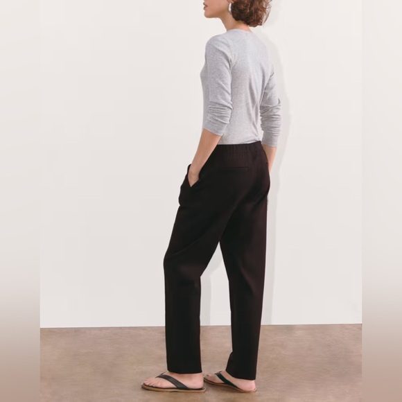 Everlane The Dream Pant in Black Size Large NWT - Picture 5 of 13